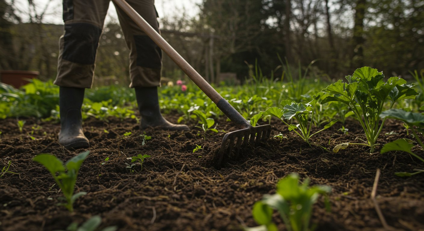 Раскорчёвка с корчевателем