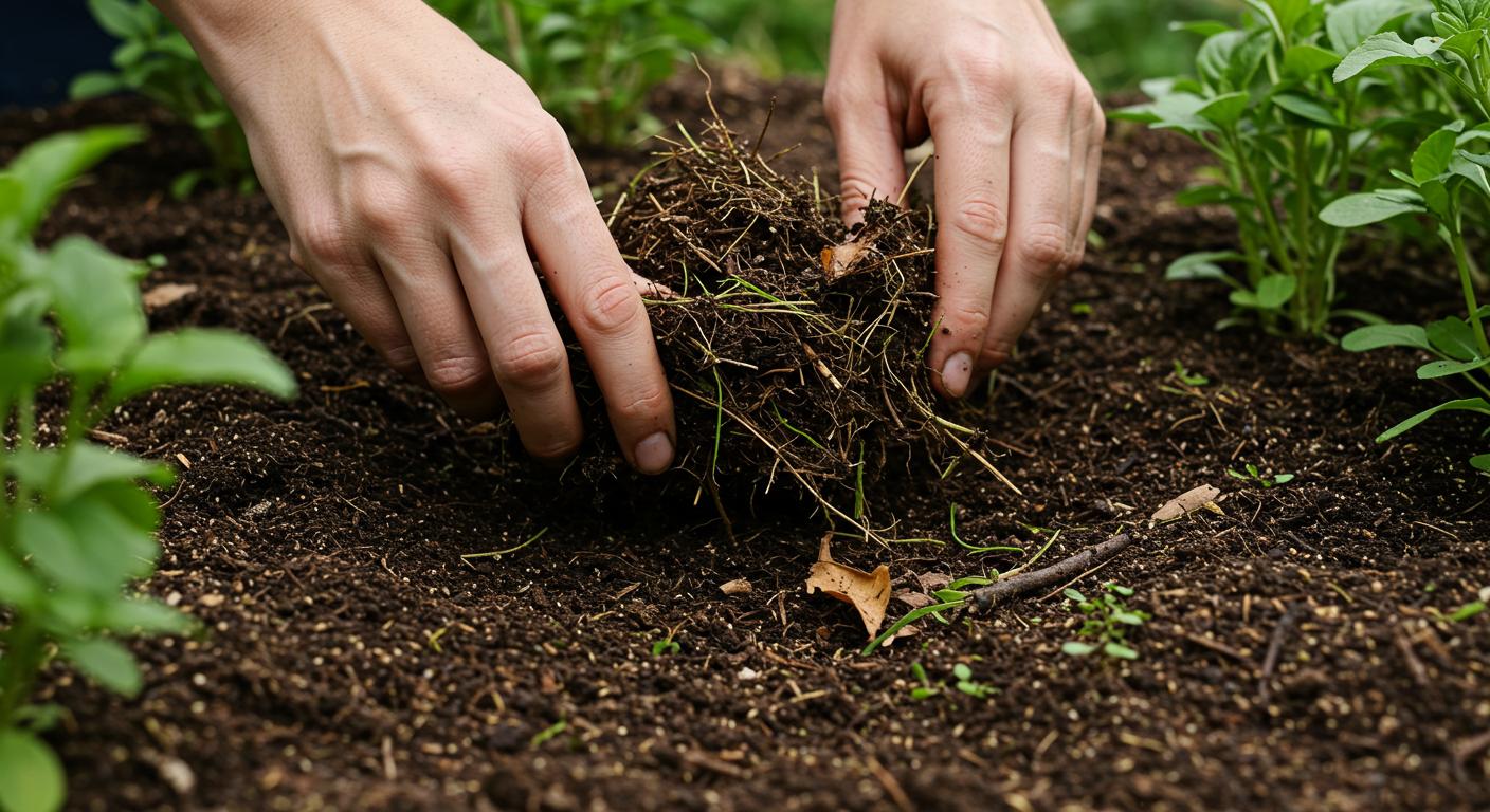 Вывоз растительных остатков