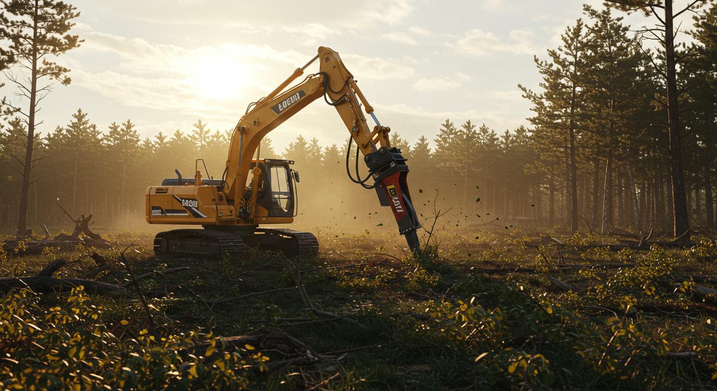 Механизированная расчистка территории
