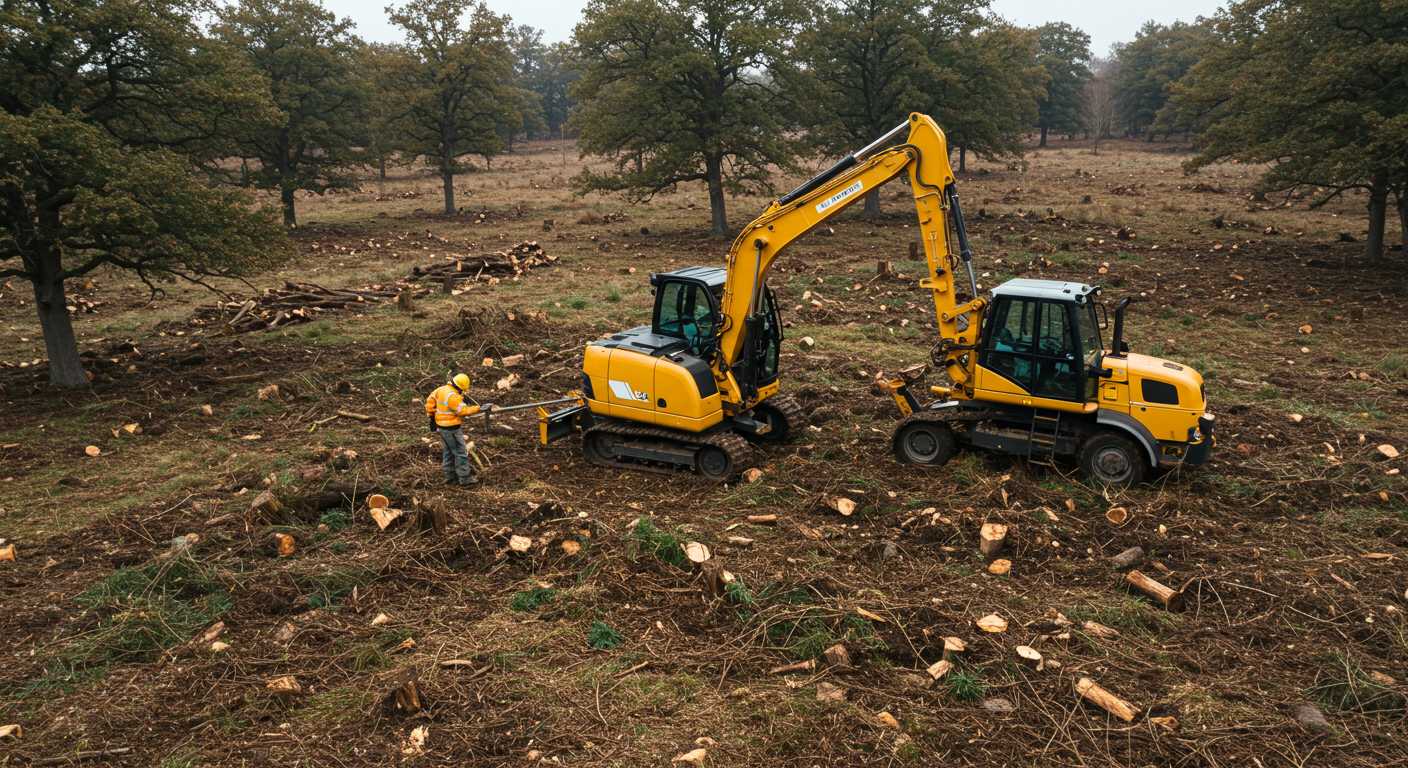 Раскорчёвка старых дубрав
