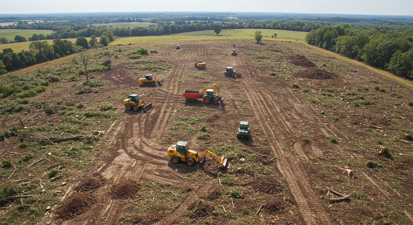 Раскорчёвка пастбищ