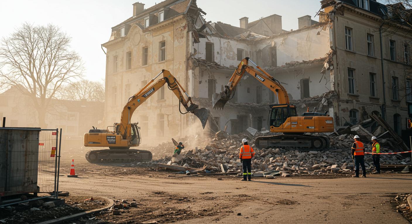 Разборка старых построек
