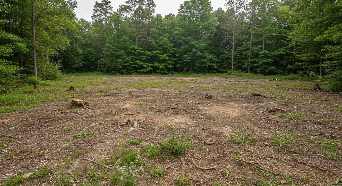 Раскорчёвка старых хозяйственных земель