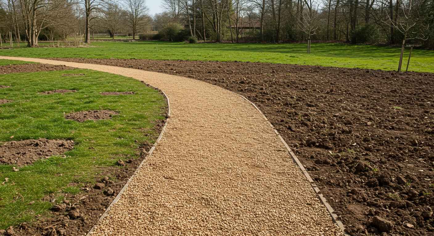 Раскорчёвка под садовые дорожки