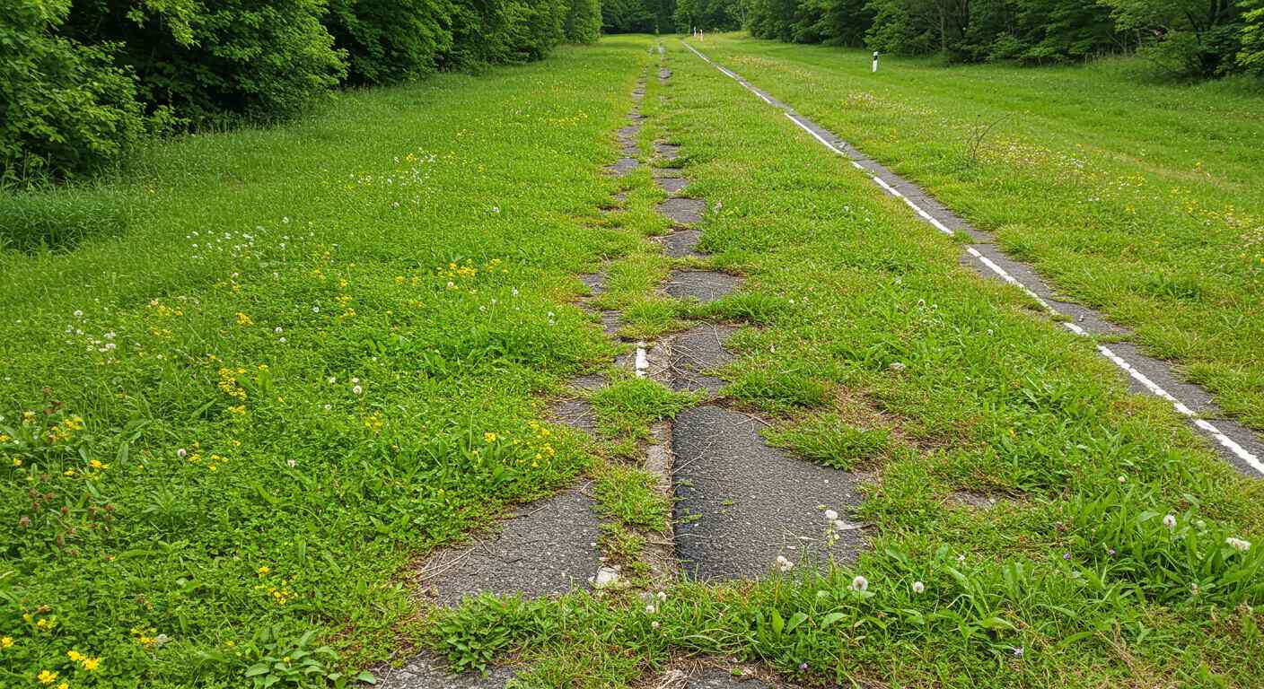 Раскорчёвка участка под магистраль