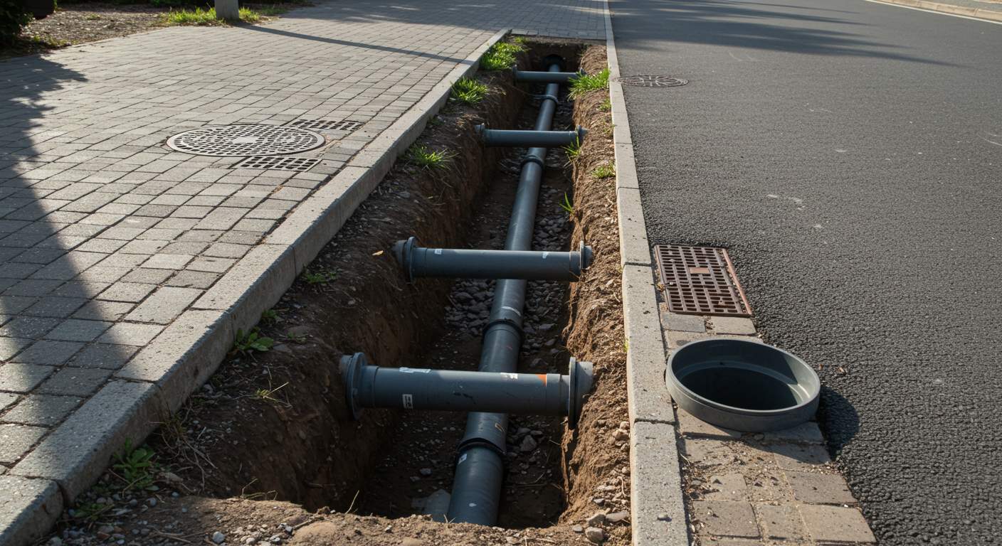 Дренаж и водоотведение на строительной площадке