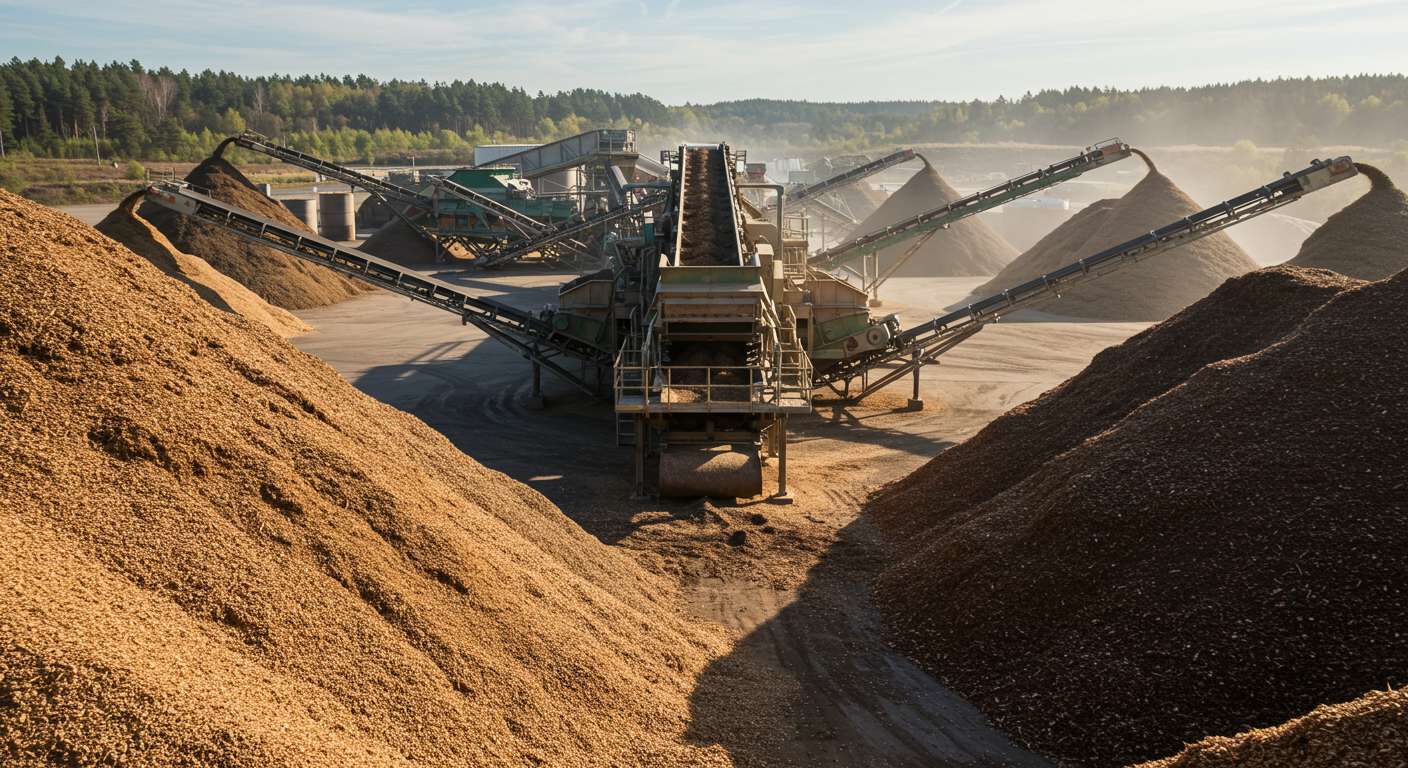 Утилизация опилок и щепы