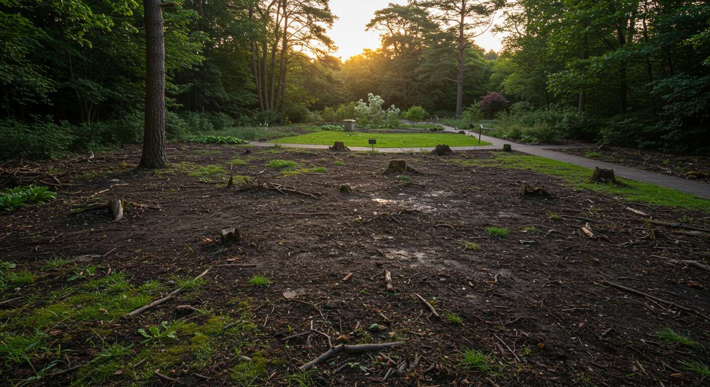 Раскорчёвка под садово-парковые комплексы