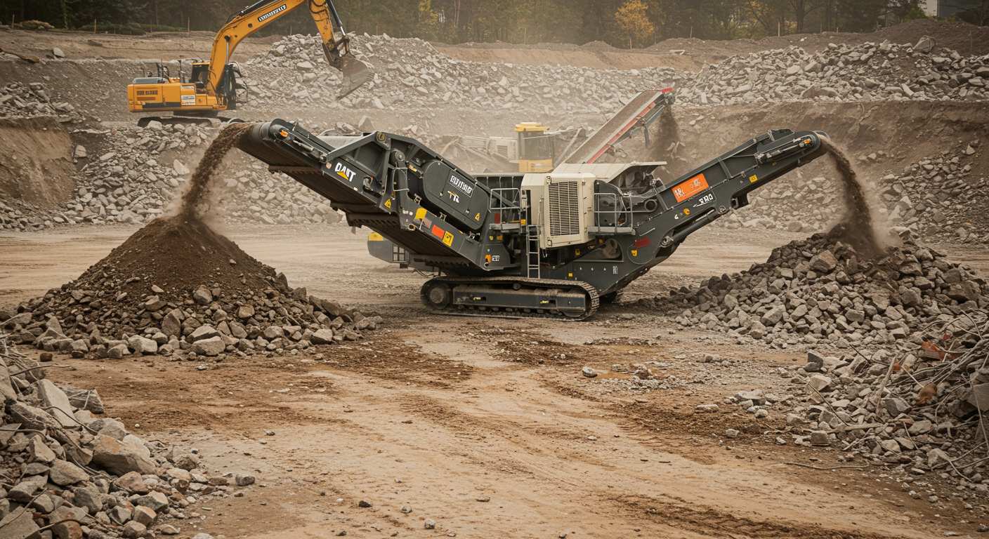 Раскорчёвка с применением дробилок