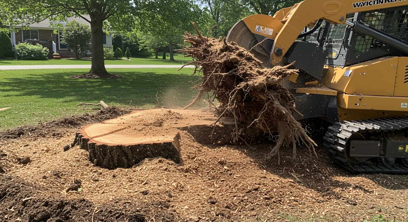 Удаление пней и корней