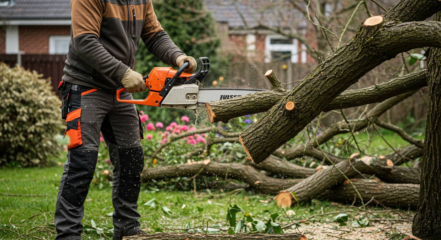Вывоз веток после обрезки деревьев