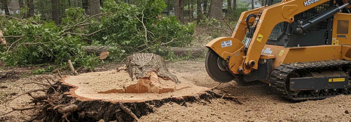 Удаление пней и корней