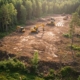 Раскорчёвка земли для обустройства дач