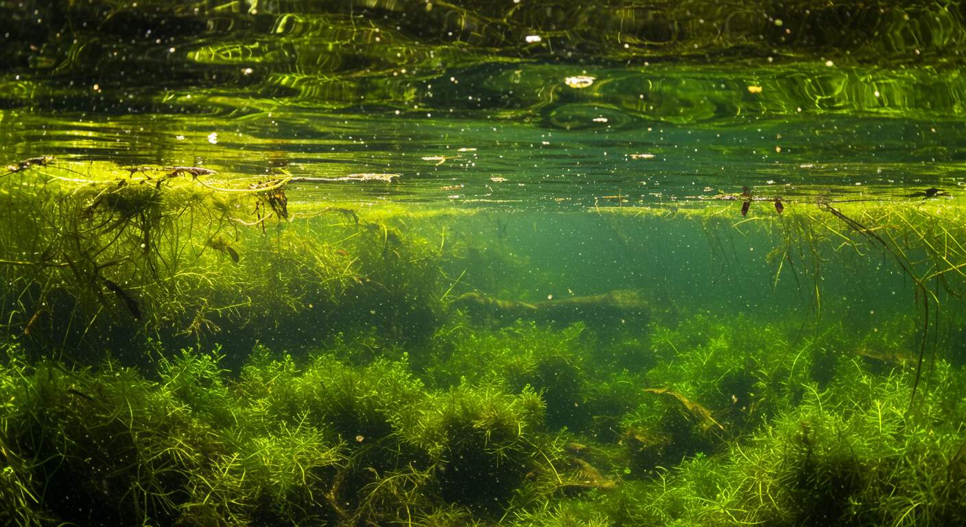 Обогащение водной растительности