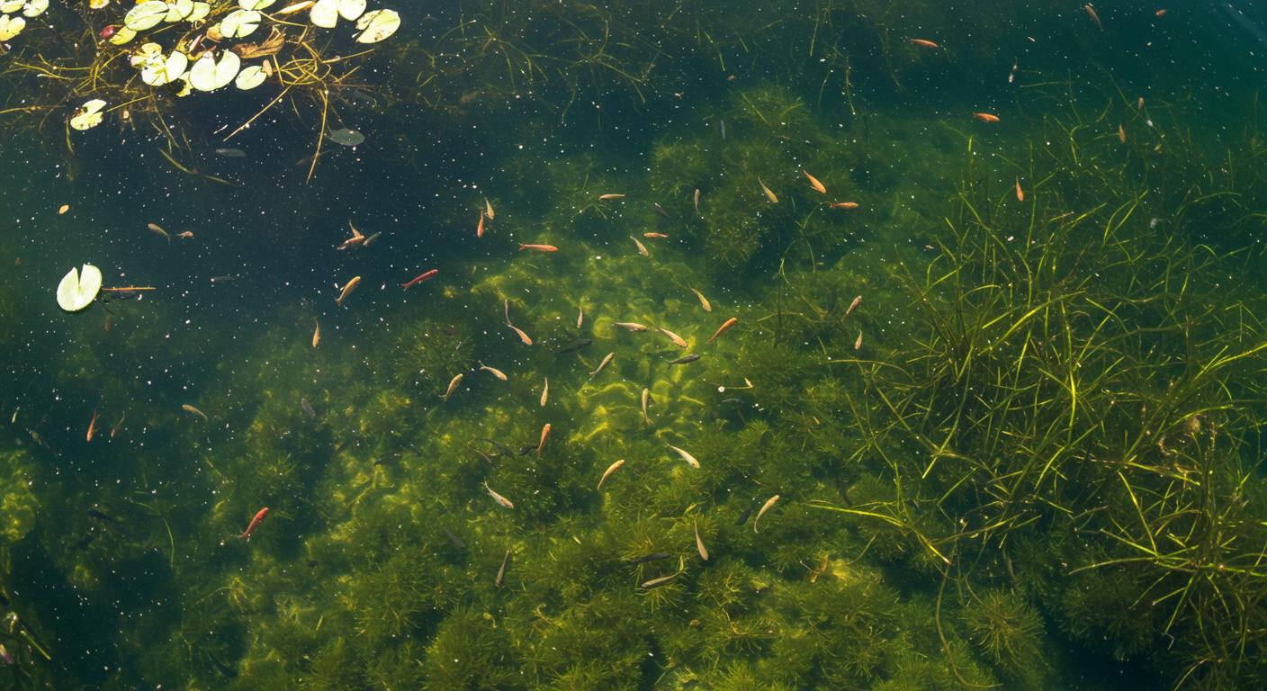 Обогащение водной растительности