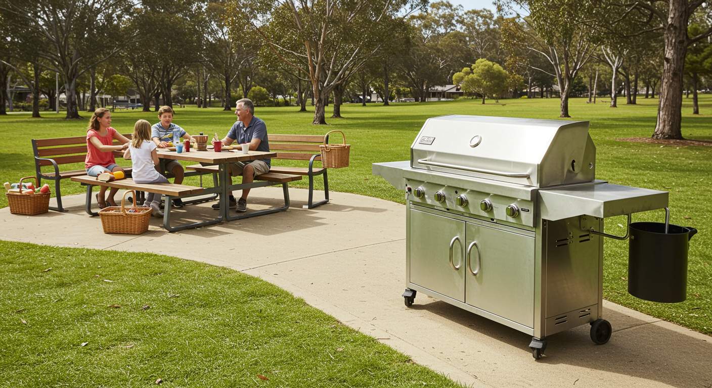 Зоны барбекю и пикника