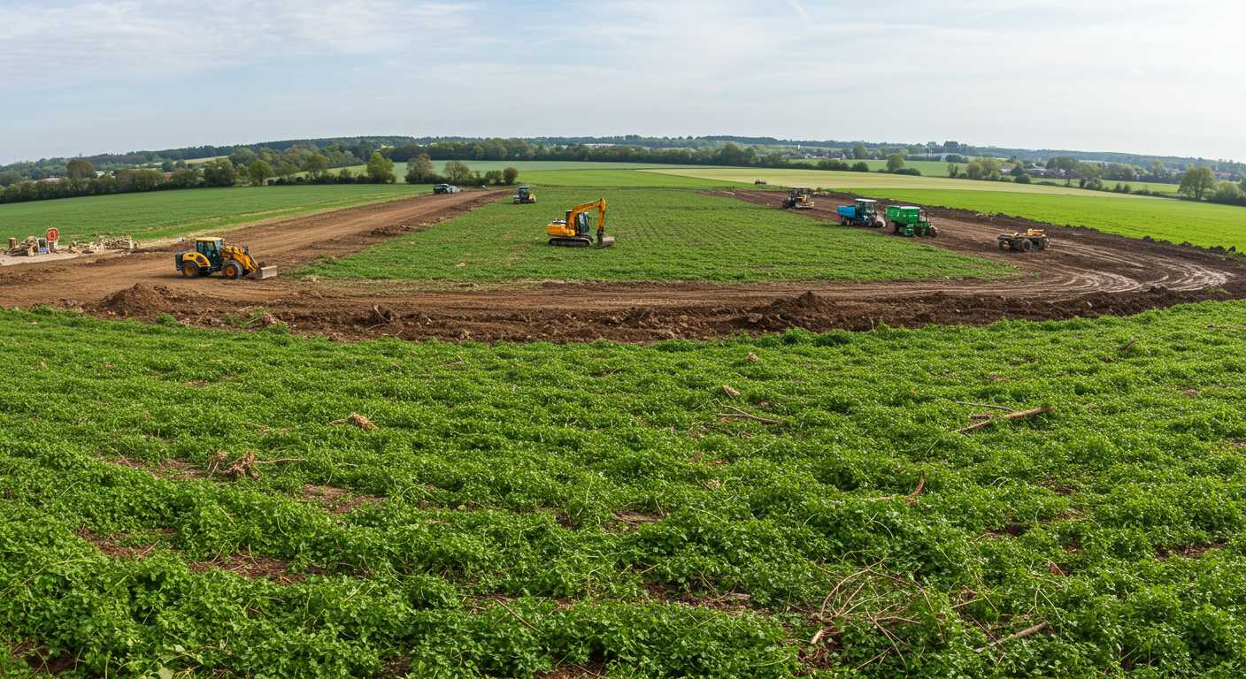 Раскорчёвка земли под виноградник