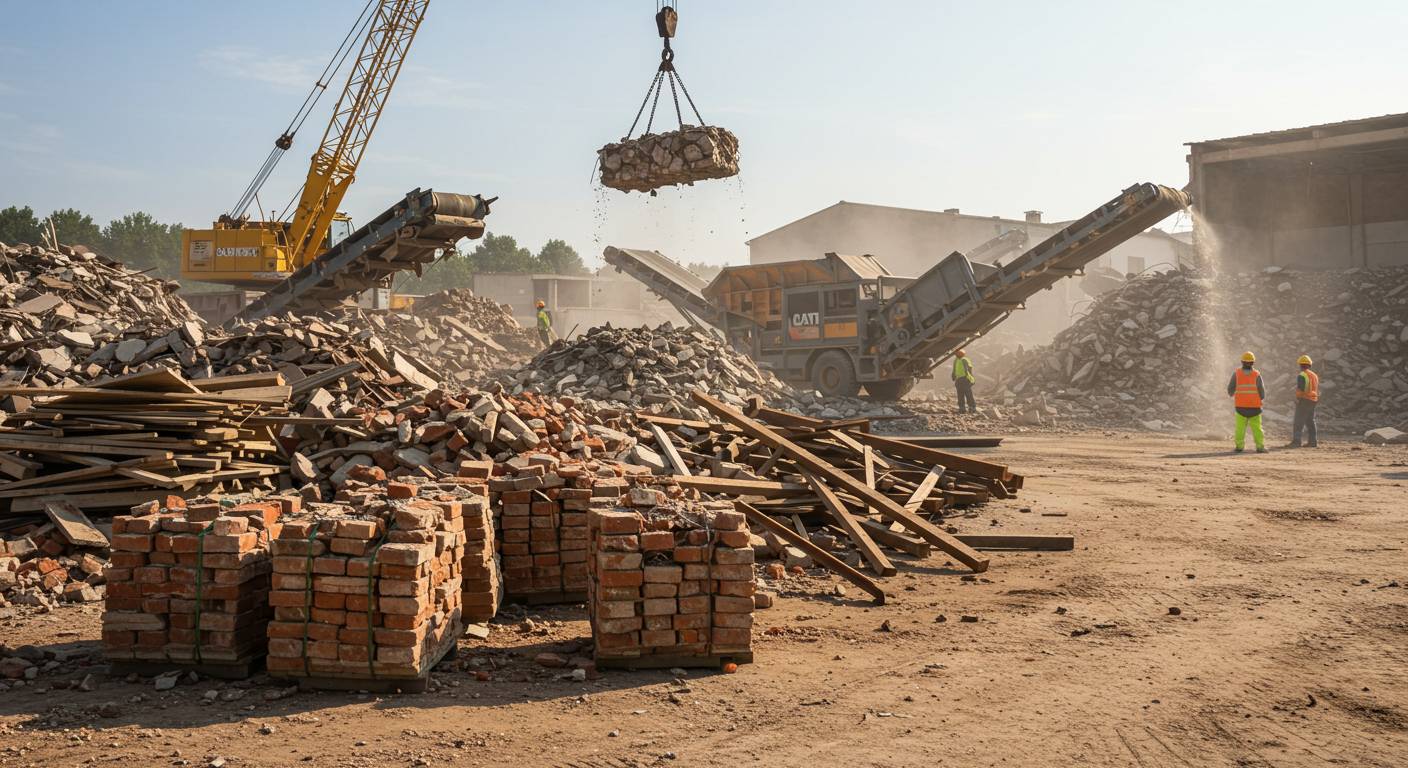 Утилизация строительных материалов